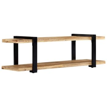 Mueble Para La Tv De Madera Maciza De Mango 130x40x40 Cm