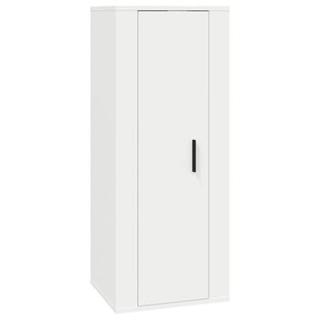 Mueble Para Tv De Pared Blanco 40x34,5x100 Cm