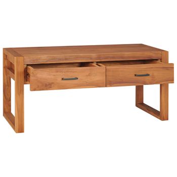 Mueble Para Tv De Madera Reciclada De Teca 100x40x45 Cm