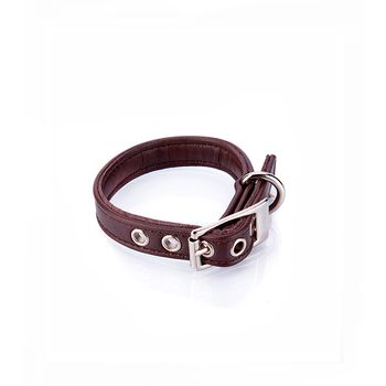 Collar Vegano Para Perros Toy Marrón Pamppy 25 Cm