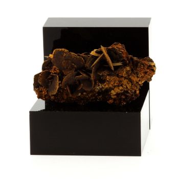 Siderit, Pyrite, Cuarzo-natural Pierre De Francia, Saint-pierre-de-méage-magnífico Mineral Multicolor, Energías Curativas, Colección O Decoración | 157.1 Ct - Certificado De Autenticidad Incluido | 60 X 40 X 20 Mm