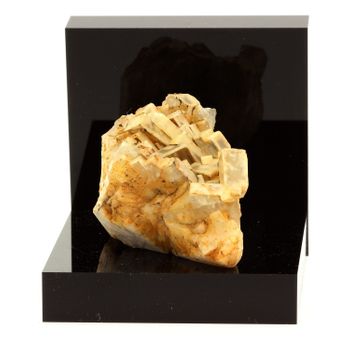 Baryte-natural Pierre De Francia, Mineral Saint-georges-les-bains-rare Y Multicolor, Colección De Patrick Pailleret | 337.3 Ct - Certificado De Autenticidad Incluido | 52 X 30 X 28 Mm