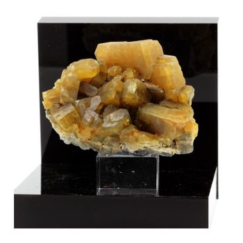 Baryte-natural Pierre De Francia, Saint-georges-les-bains-ultra Raro Mineral, Multicolor, Colección De Patrick Pailleret | 1400.2 Ct - Certificado De Autenticidad Incluido | 85 X 60 X 40 Mm