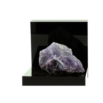 Violet Fluorite - Piedra Natural De Francia, Tonneron - Cristal De Colección Multicolor Rara | 1450.3 Ct - Certificado De Autenticidad Incluido | 85 X 80 X 45 Mm