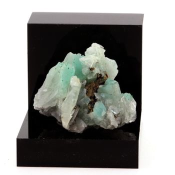 Barite Malachite - Piedra Natural De La República Democrática Del Congo, Shangulowé Mina - Piedra Preciosa Multicolor, Propiedades Curativas, Energía Positiva | 140.7 Ct - Certificado De Autenticidad Incluido | 37 X 37 X 30 Mm