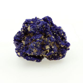 Azurita - Pierre Natural De Francia, Chessy -les -mines - Cristal Azul Multicolor, Poderosa Herramienta De Curación | 37.41 Ct - Certificado De Autenticidad Incluido | 21 X 20 X 15 Mm