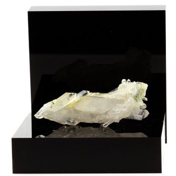 Quartz Cristal De Roche - Piedra Natural De Francia, La Mure - Cristal De Roca Auténtica, Curación Y Propiedades Energéticas | 95.1 Ct - Certificado De Autenticidad Incluido | 67 X 28 X 20 Mm