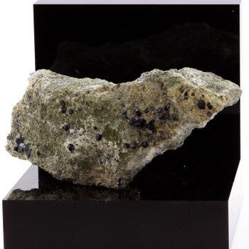 Grenat Melanite - Piedra Natural De Los Estados Unidos, San Benito Co. - Piedra Preciosa Rara, Energía Multicolor, Poderosa | 561.1 Ct - Certificado De Autenticidad Incluido | 100 X 40 X 33 Mm