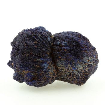 Azurita - Pierre Natural De Francia, Chessy -les -mines - Cristal Azul Profundo, Propiedades Curativas, Litoterapia | 185.1 Ct - Certificado De Autenticidad Incluido | 40 X 27 X 25 Mm