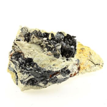 Hematita - Natural Pierre De Francia, Corrador, Beaufortin Massif, Savoie | Piedra De Anclaje Y Protección, Propiedades Curativas | 1755.8 Ct - Certificado De Autenticidad Incluido | 125 X 80 X 60 Mm