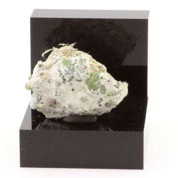 Graneto Desmanteroide - Piedra Natural De Italia, Lanzada - Cristal Verde Multicolor Raro, Brillante Y Único | 33.08 Ct - Certificado De Autenticidad Incluido | 25 X 20 X 15 Mm