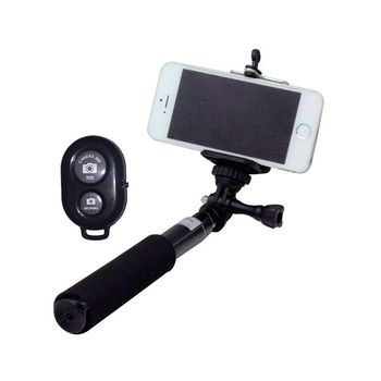 Muvit Palo Selfie Jack 3,5mm Mini Hasta 5,5 Negro con Ofertas en