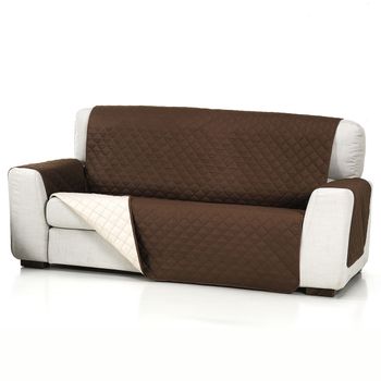 10xdiez Funda Sofa Acolchada 2 Plazas | (marrón  )