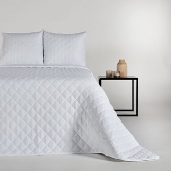 Colcha Pique Modelo Lido Beige Cama 180 Cm. con Ofertas en Carrefour