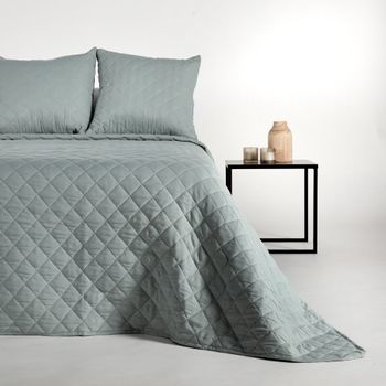 Colcha Edredón Invierno + Cojines Terciopelo Sándalo Beige Cama 90cm  180x260cm Donegal Collections con Ofertas en Carrefour