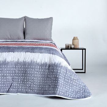 Edredón Nórdico Estampado Cama 135/140cm Bolonia Reversible Azul Donegal  Collections con Ofertas en Carrefour