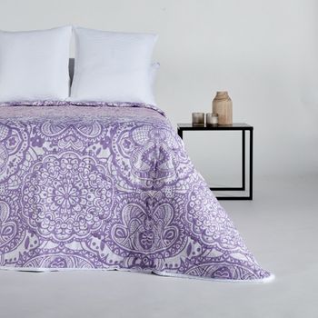 Colcha Bouti Para Cama Invierno. Colcha Cubre Cama Darling. Cama 150. Color  Gris con Ofertas en Carrefour