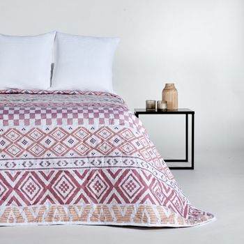 Edredón Nórdico Estampado Cama 135/140cm Bolonia Reversible Azul Donegal  Collections con Ofertas en Carrefour