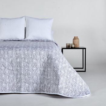 10xdiez Edredón Ligero Vega Gris  (cama De 135cm)