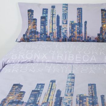 10xdiez Funda Nórdica Avenue  | (cama De 180cm - Gris)