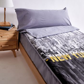 10xdiez Funda Saco Nórdico Ajustable Cama Individual (no Incluye Relleno) - ( 6563 - Cama 90cm ) | (cama 90cm - 6563)