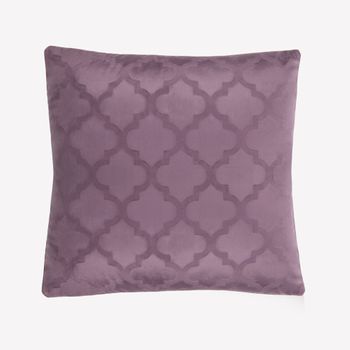 10xdiez Funda De Cojín 45x45 16508 Purpura  | (45x45cm - Lila)