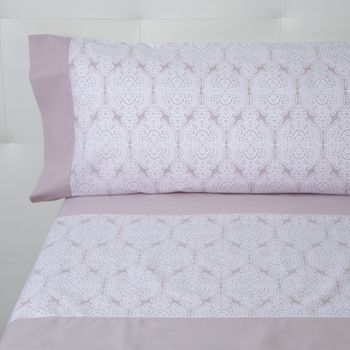 10xdiez Juego De Sábanas Aitana Maquillaje  | (cama 90 Cm - Rosa)