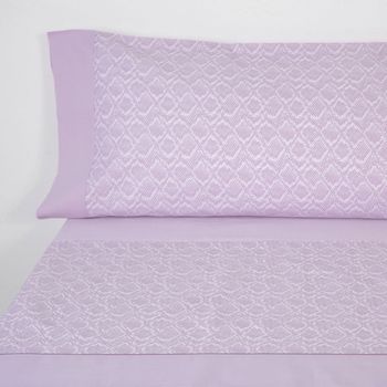 10xdiez Juego De Sábanas Astrid Rose  | (cama 90 Cm - Rosa)