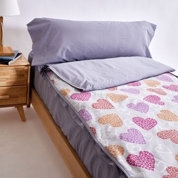 10xdiez Saco Nórdico Ajustable Cama Individual (funda + Relleno) - ( 6647 - Cama 105cm ) | (cama 105cm - 6647)