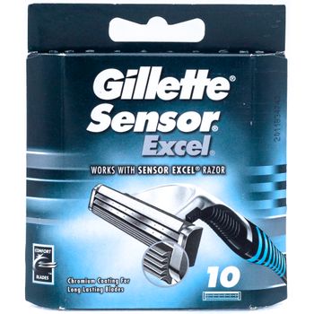 Gillette Recambios Para Sensor Excel 10 Uds