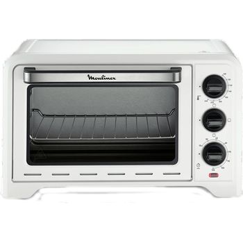 Horno sobremesa INFINITON HSM-A30B, Blanco, 30L, 1500W, Convección, Doble  acristalamiento, Luz interior, Temporizador 60 min