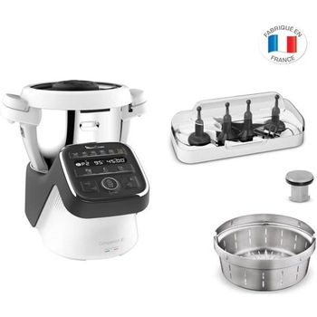Moulinex Robot De Cocina Multifuncional 3l 1550w Plata - Hf807e10 con  Ofertas en Carrefour