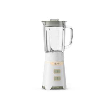 Tefal Mini Batidora, Potencia 400 W, Vaso De Cristal 0,7 L, Cuchillas