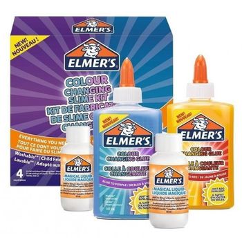 Elmer?s Kit Slime Cambio De Color Con El Sol