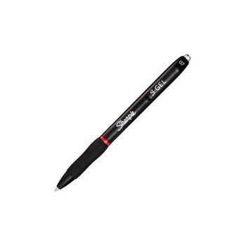 Sharpie Boligrafo Retractil 07mm Gel Rojo -caja 12u-