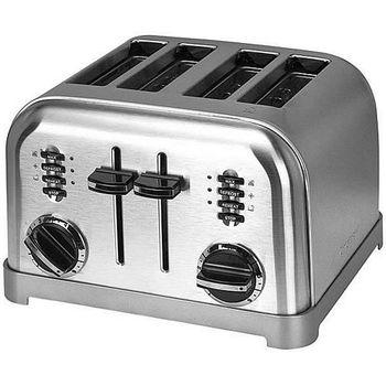 Cuisinart Tostadora 4 Ranuras 1800w Acero Cepillado - Cpt180e