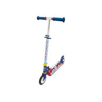 Smoby - Patinete De 2 Ruedas Spidey, Máximo 50kg, Regulable En Altura, Adecuado A Partir De 5 Años (7600750372), Multicolor, 7600750374