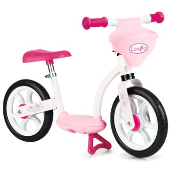 Bicicleta Sin Pedales Corolle Rosa Smoby