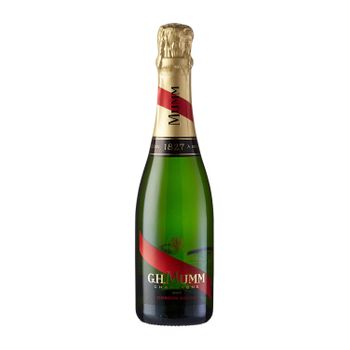 G.h. Mumm Cordon Rouge Brut Champagne Gran Reserva Media Botella 37 Cl 12% Vol.