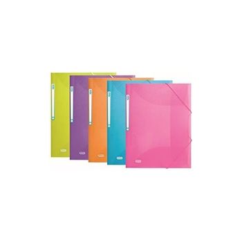 Carpeta elba urban dossier broche polipropileno din a4 pack de 5 colores  surtidos