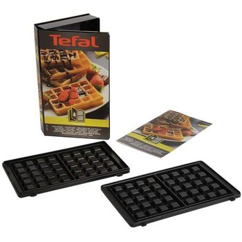 Juego De 2 Platos Waffles Snack Tefal Accesorios Xa800412