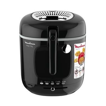 Freidora Moulinex Ez401810 Easyfry Negro 