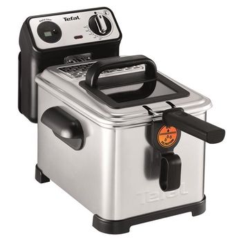 Tefal Freidora Semiprofesional 4l 3000w Acero Inoxidable/negro - Fr519170