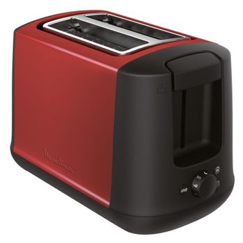 Moulinex Tostadora Roja De 2 Ranuras De 850w - Lt340d11