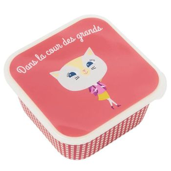 Lunch Box - Gato Con Mochila