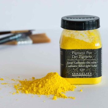 Pigmento Para La Creación De Pinturas - Bote De 120 G - Amarillo De Ca