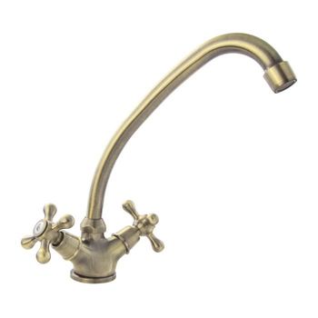 Grifo De Cocina Rousseau Beverly - Bronce Envejecido