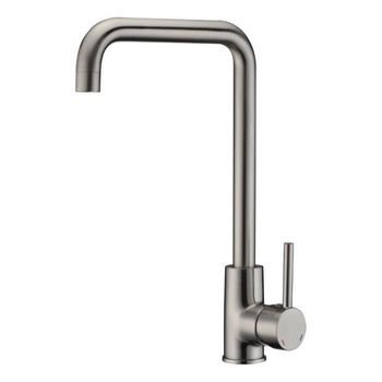 Grifo De Cocina Rousseau Kiloo - Acero Inoxidable Gris