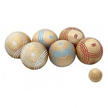 Jogo de petanca 4 bolas de aço cromado 6 cm – Distria.com