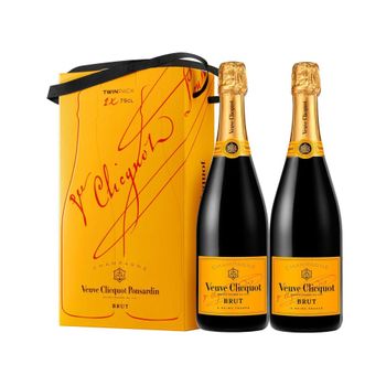 Veuve Clicquot Yellow Label Estuche 2 Bot  75cl.  Francia Champagne 75 Cl. 12.0º